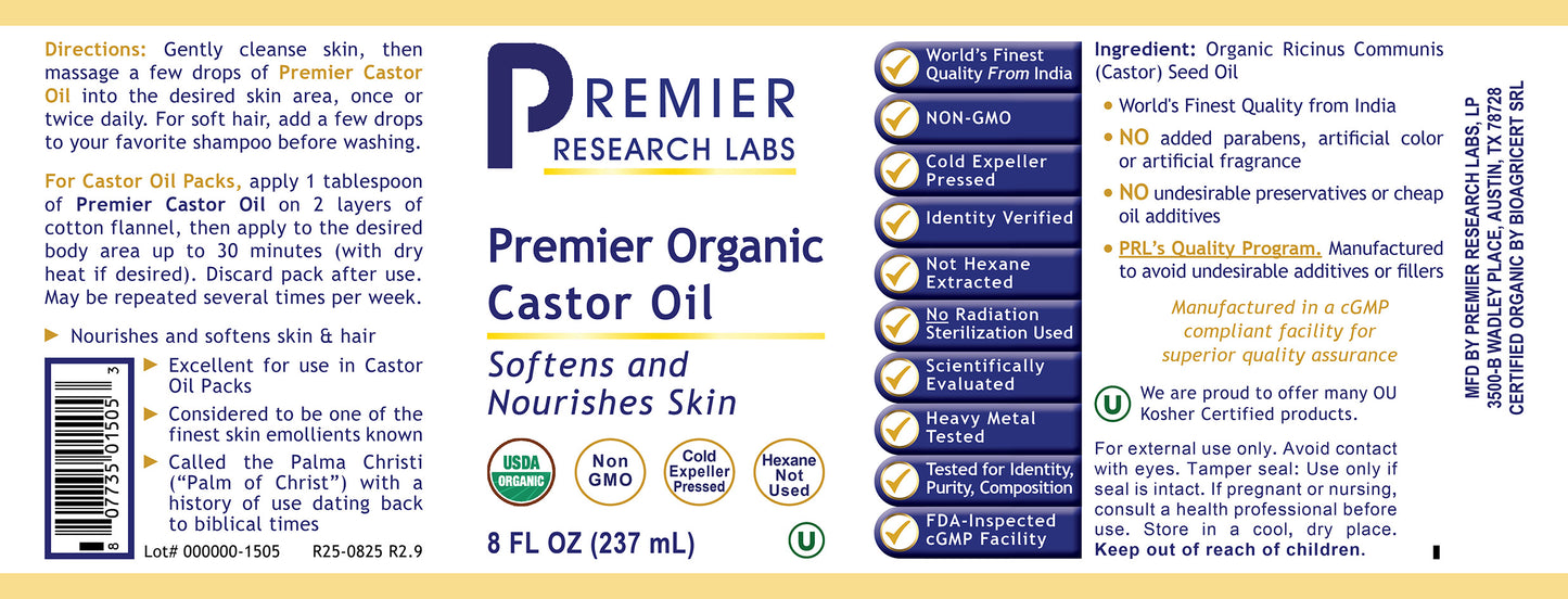 Organic Castor Oil