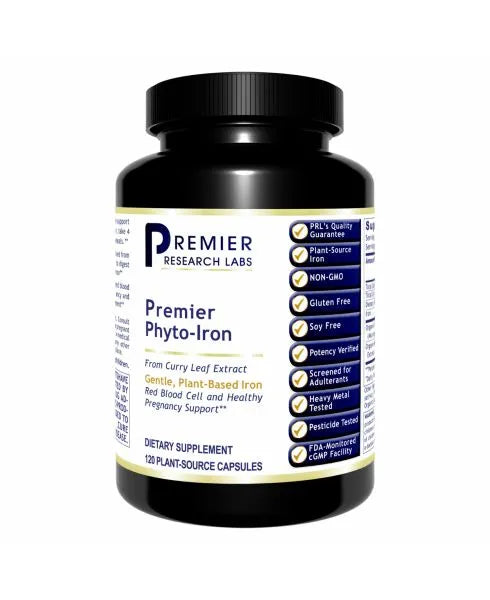 Premier Phyto-Iron - 120 Capsules
