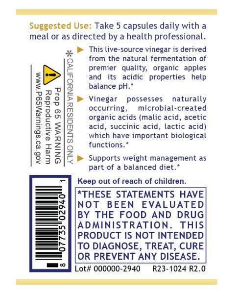 Apple Cider Vinegar, Premier