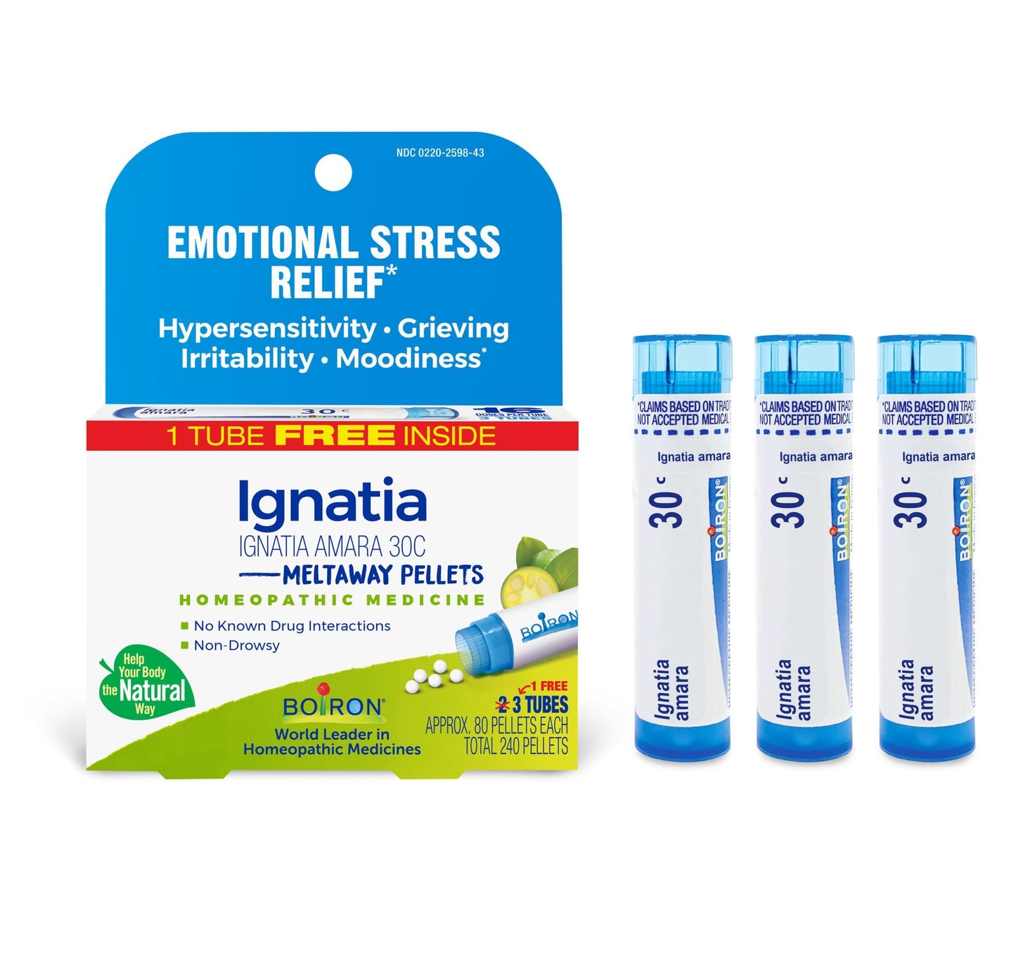Ignatia 30C - 3 tubes