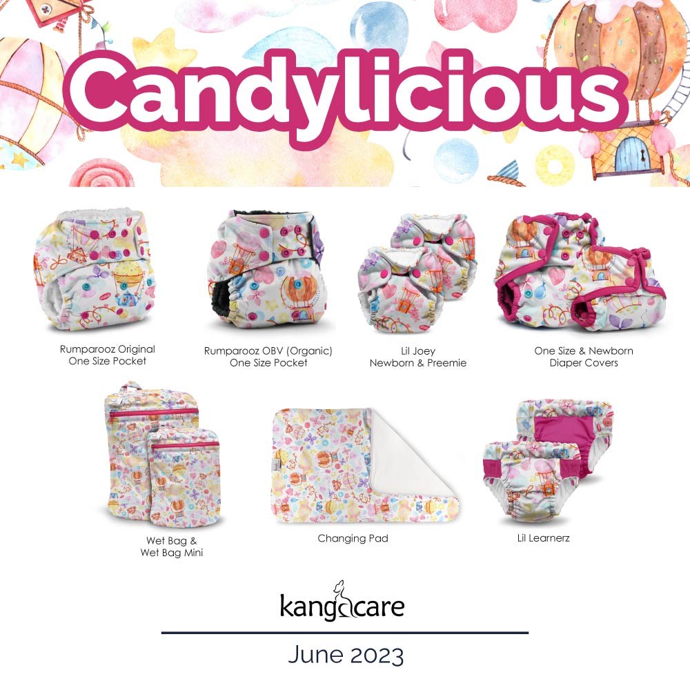 Kanga Care Wet Bag Mini - Candylicious
