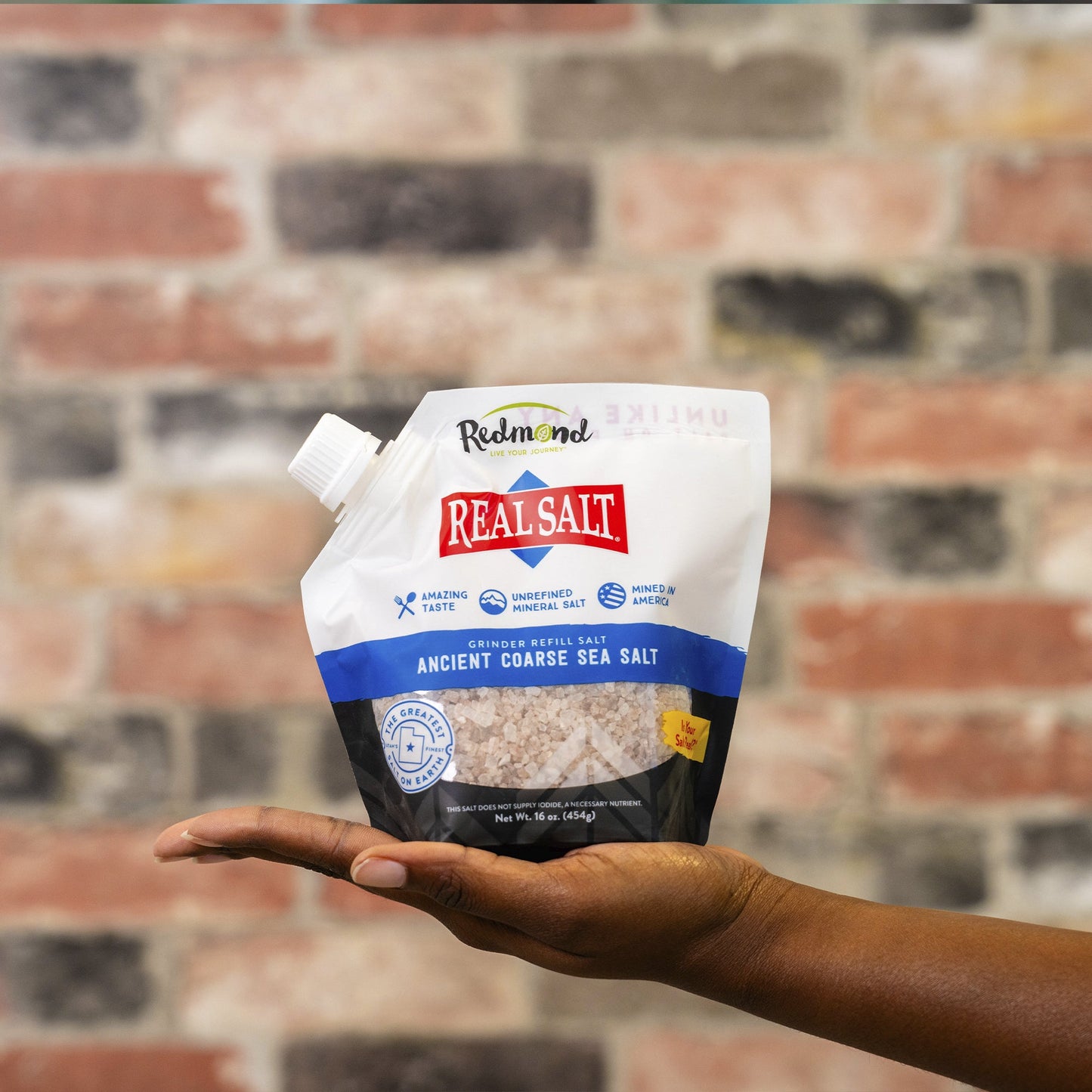 Real Salt Coarse 16 oz Pouch