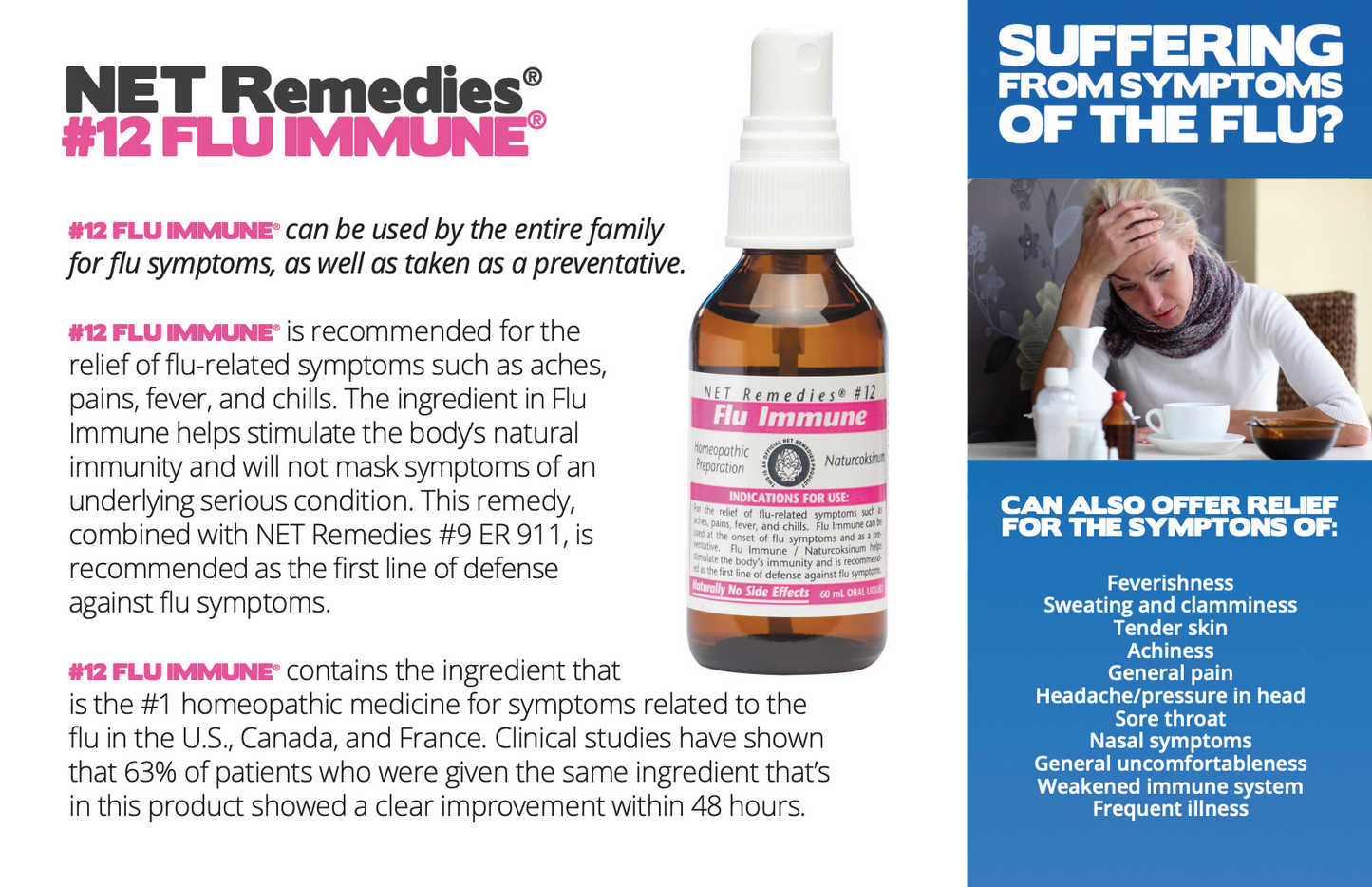 #12 Flu Immune Homeopathic Spray
