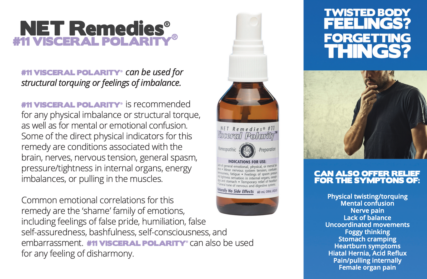 #11 Visceral Polarity Homeopathic Spray