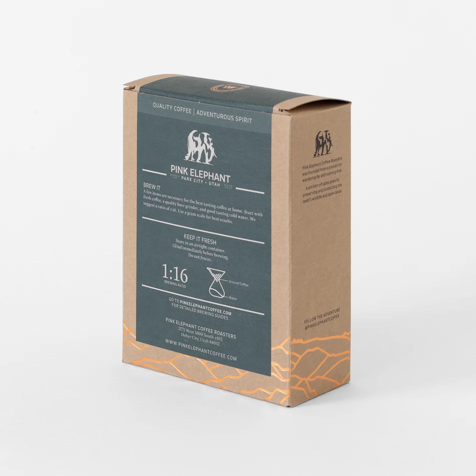 Pink Elephant Wayfarer Espresso - Whole Bean Coffee
