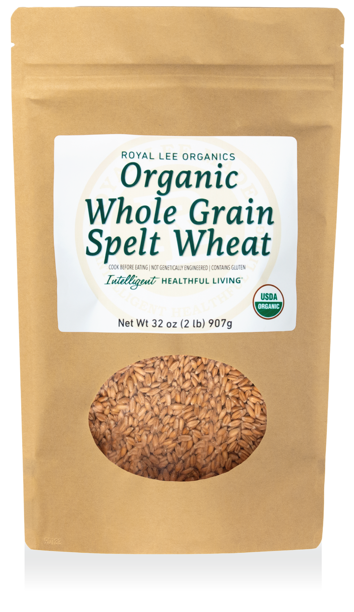 Spelt Berries, 2lb kraft bag