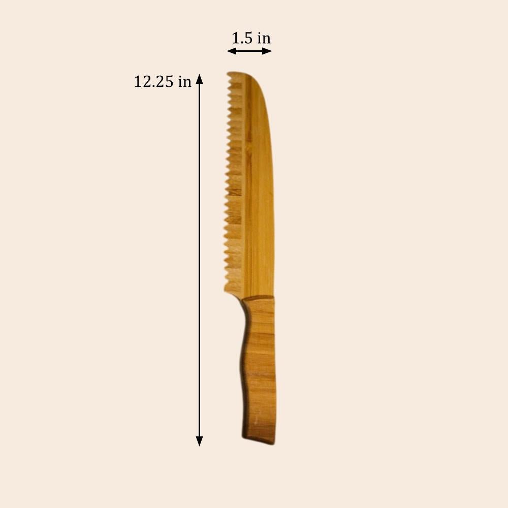 Bamboo Bread Knife
