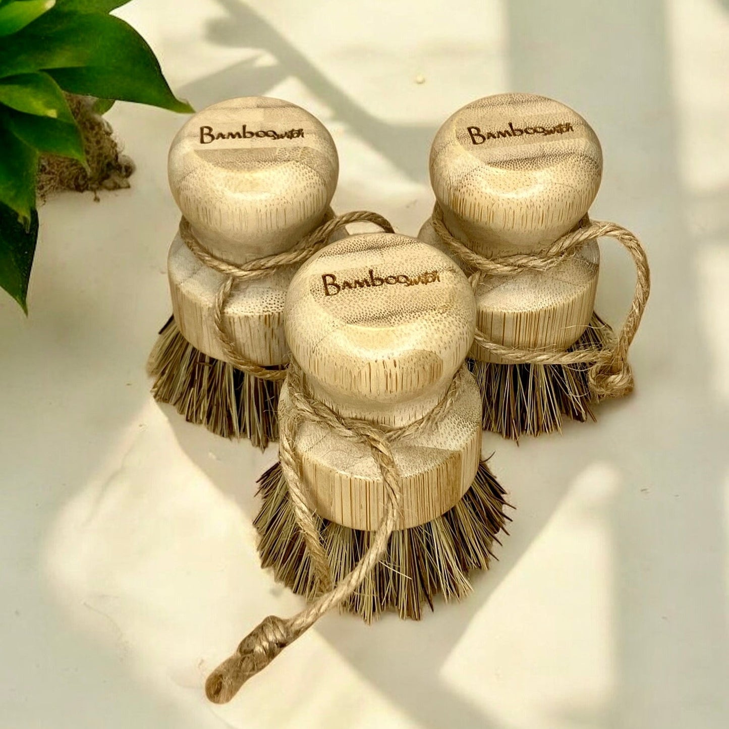 Bamboo Pot Scrubber