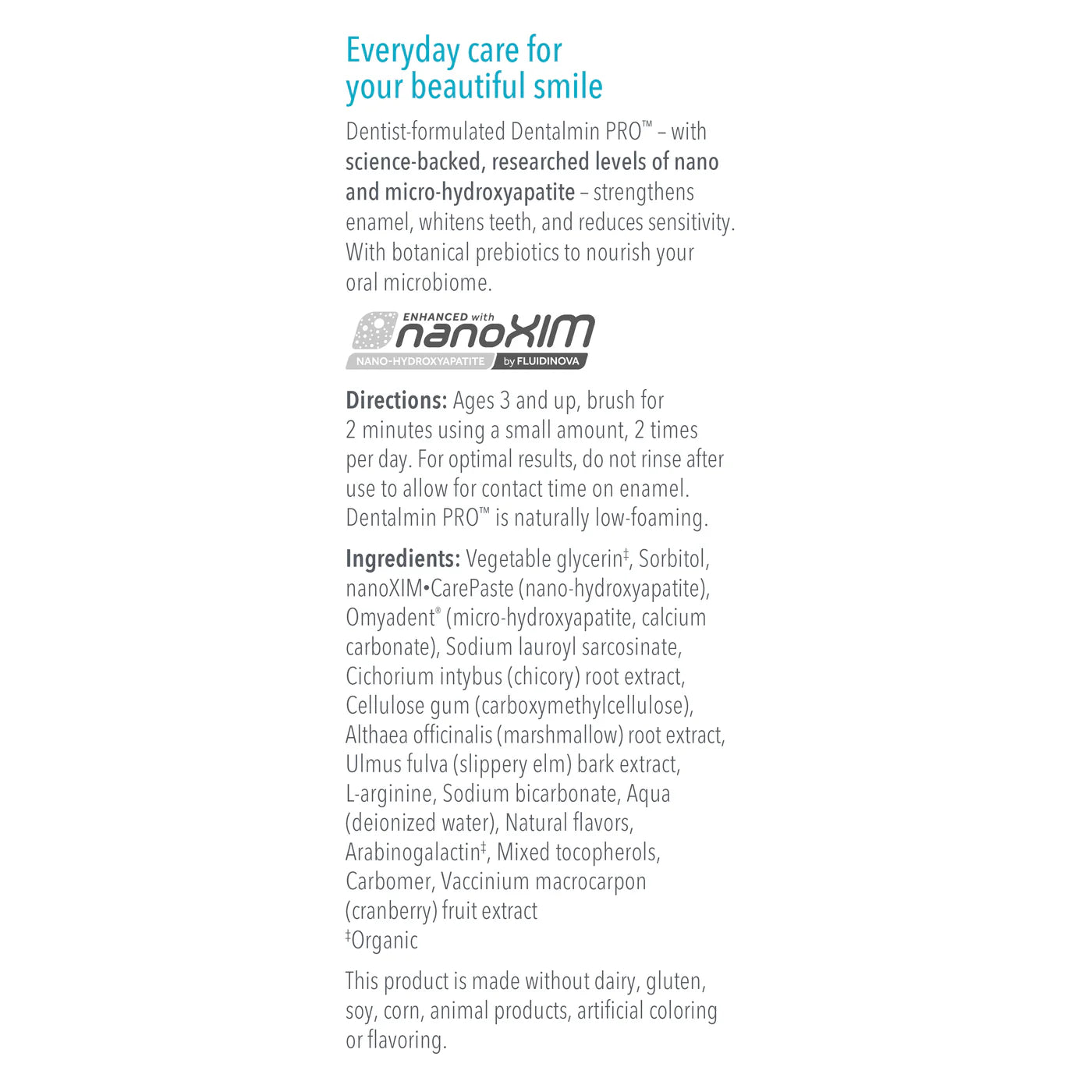 Dentalmin PRO™ Remineralizing Toothpaste