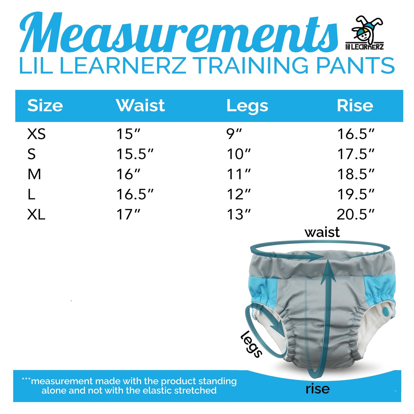 Lil Learnerz Training Pants (2pk) - Billy
