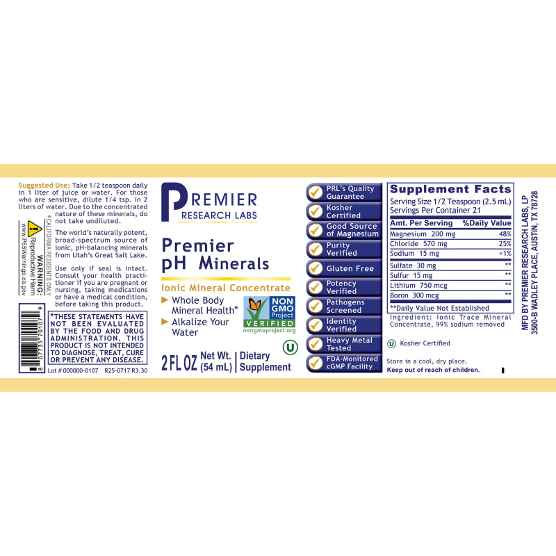 Premier pH Minerals