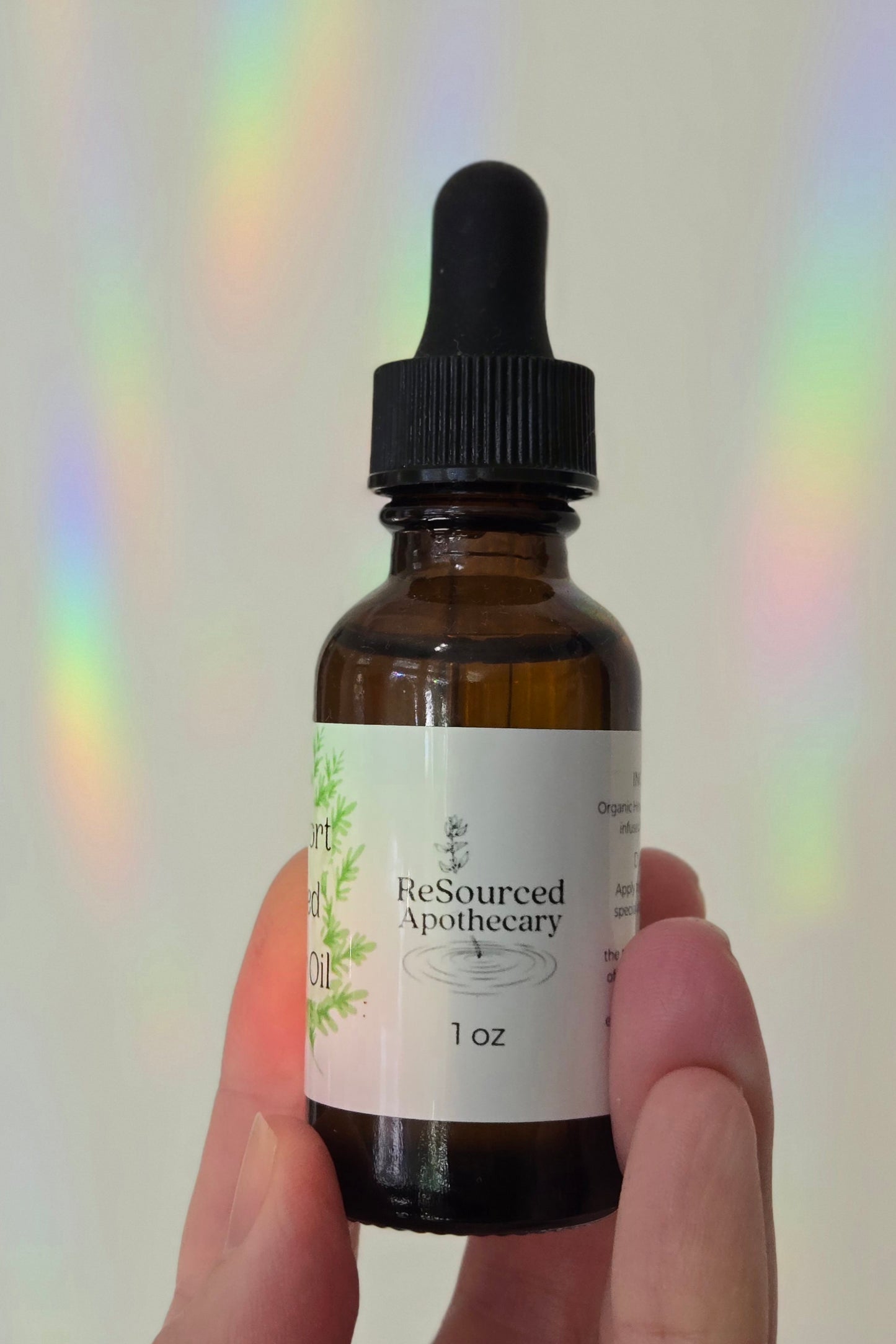 Mugwort Infused Castor Oil