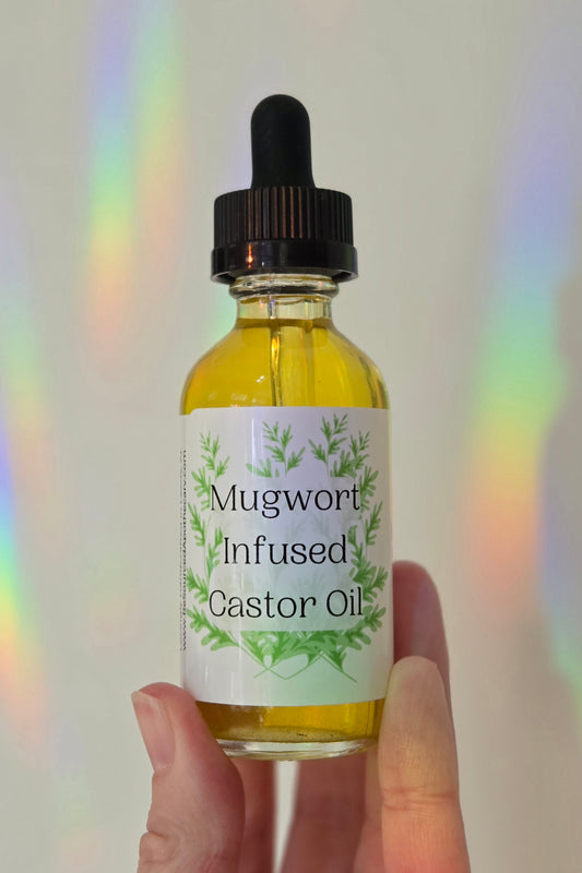 Mugwort Infused Castor Oil