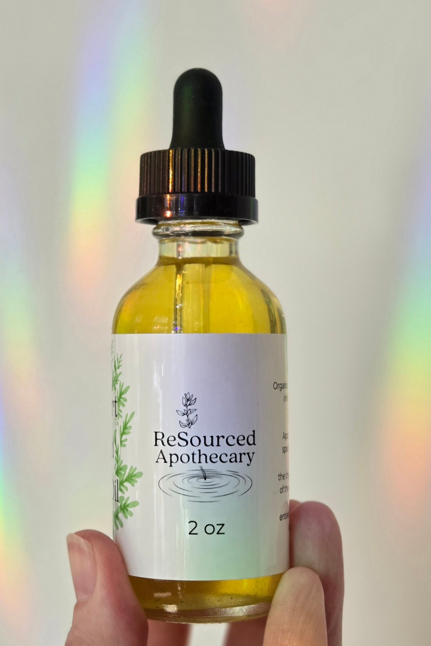 Mugwort Infused Castor Oil
