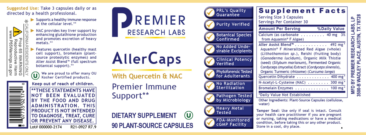 AllerCaps, Premier