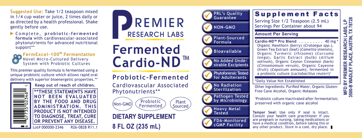 Cardio-ND™ (Fermented)