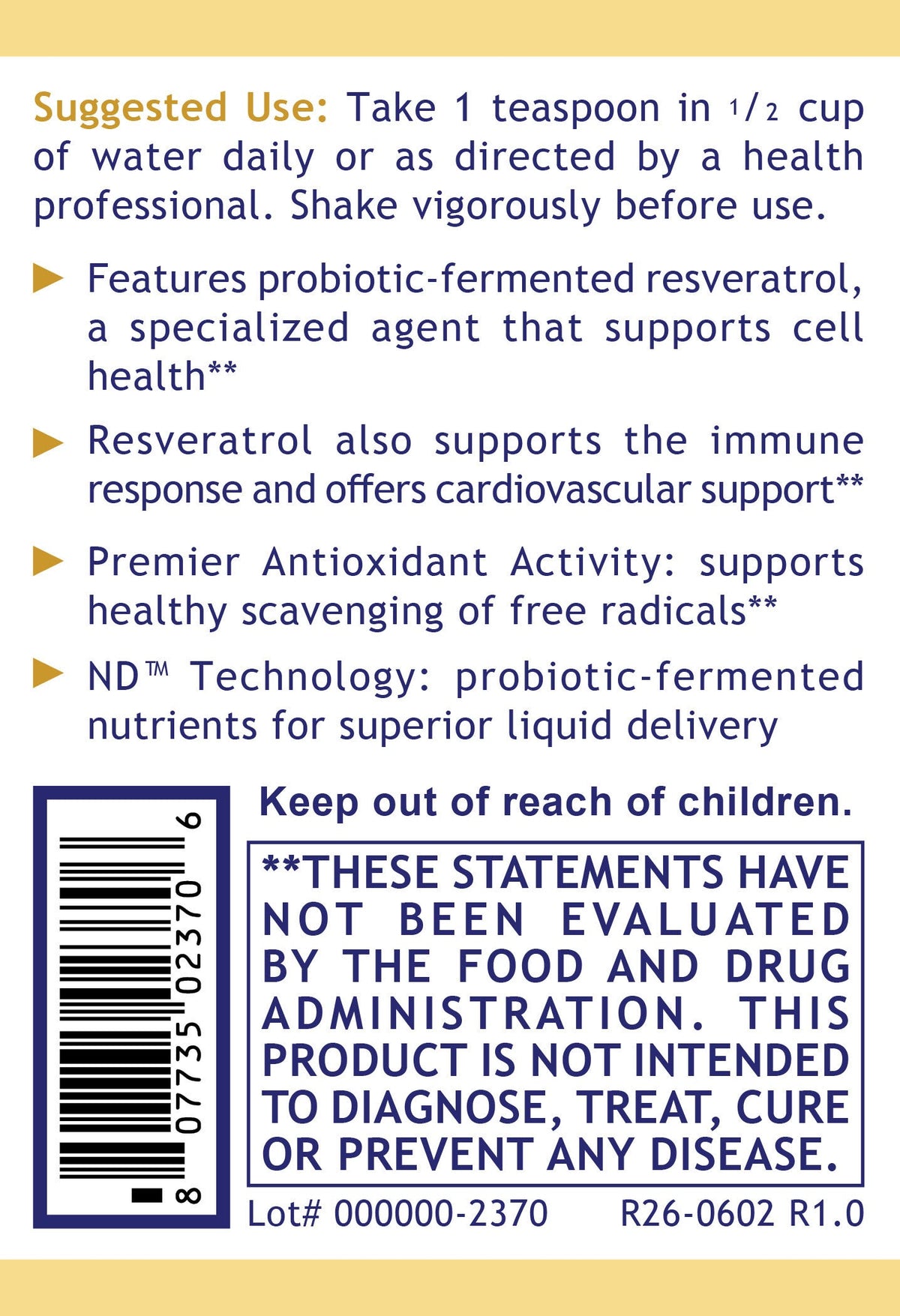Resveratrol-ND™