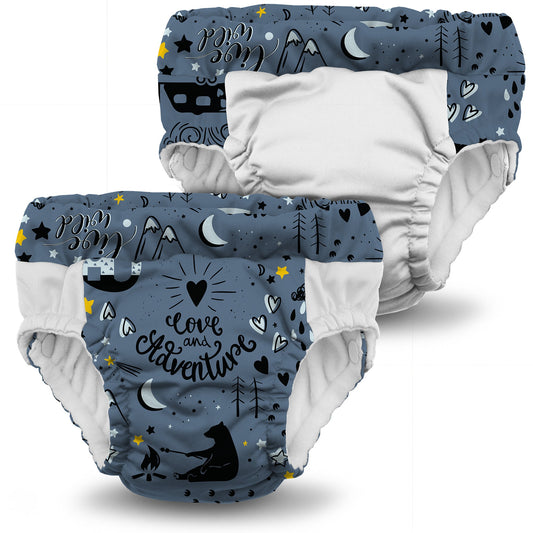 Lil Learnerz Training Pants (2pk) - Tula + Kanga Care :: Wander