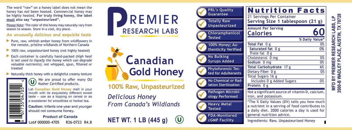 Canadian Gold Honey