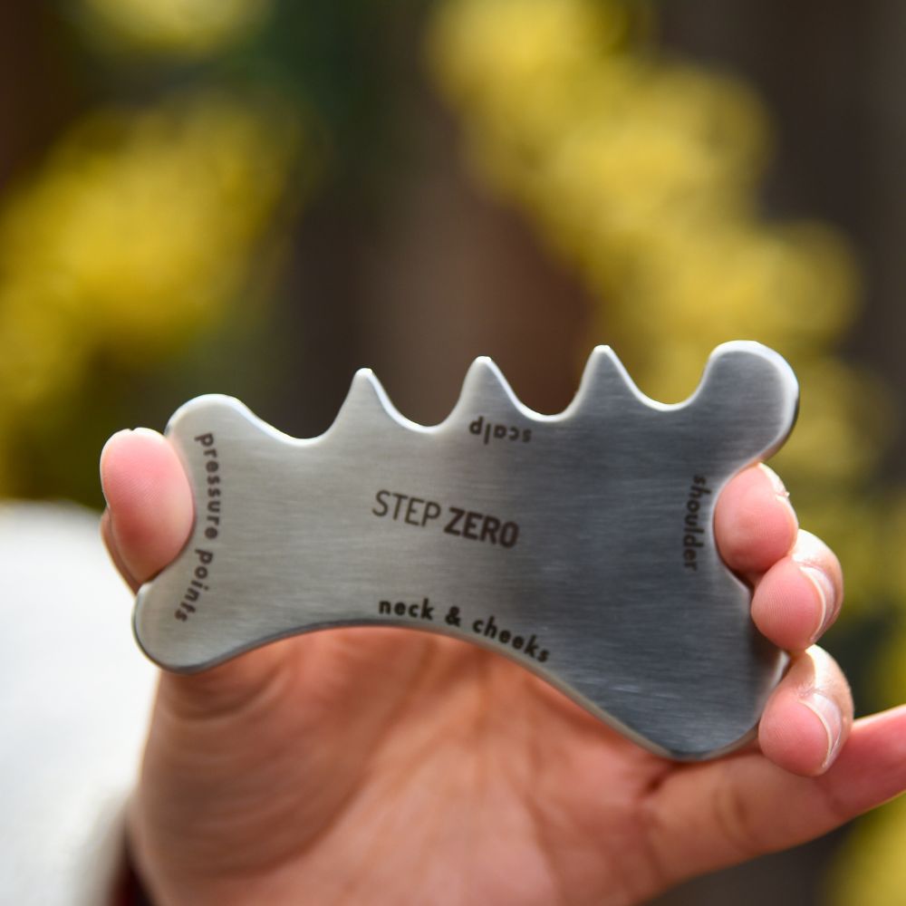 Scalp Gua Sha | 100% Stainless Steel | Scalp health and relaxation
