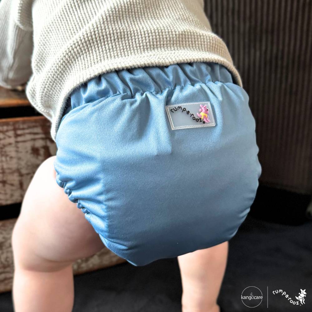 Rumparooz Stay Dry G3 One Size Pocket Cloth Diaper - Platinum Gray