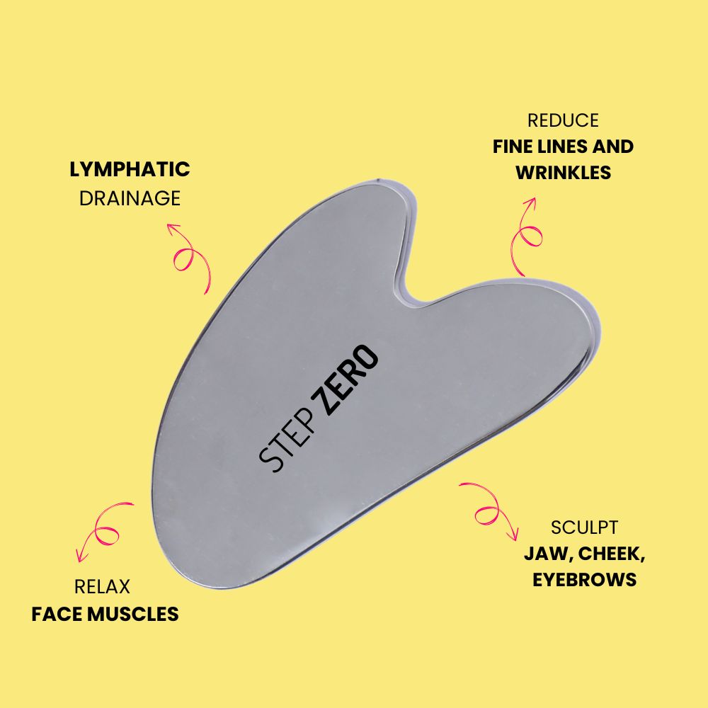 Gua Sha Bundle | 100% Stainless Steel | Face and Body