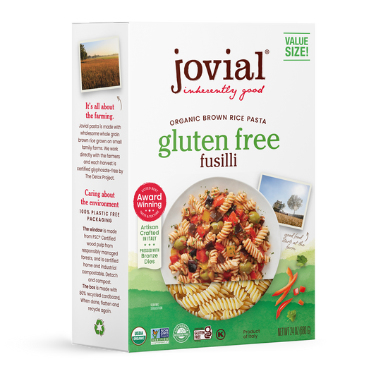 Organic Gluten Free Brown Rice Fusilli Family Size 24 oz.