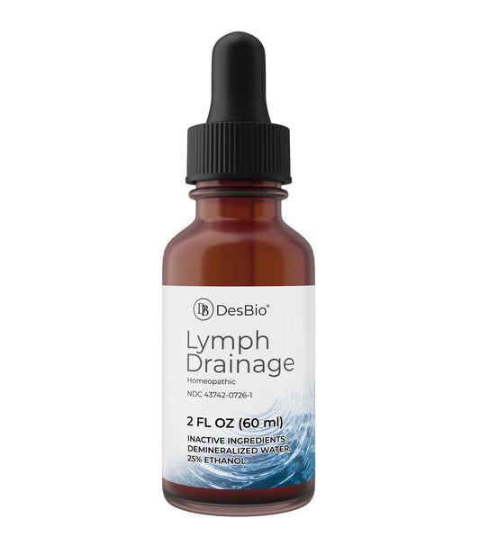 Desbio Lymph Drainage Homeopathic Drops 2 FL OZ