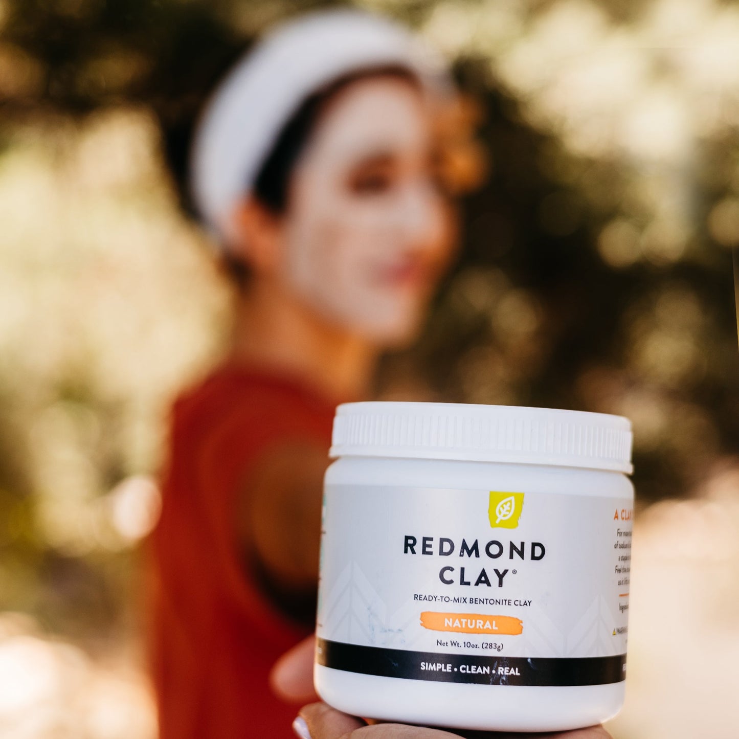 Redmond Ready-to-mix Bentonite Clay 10 oz Jar