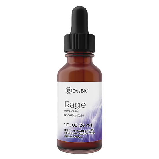 Desbio Rage Homeopathic Drops 1 FL OZ