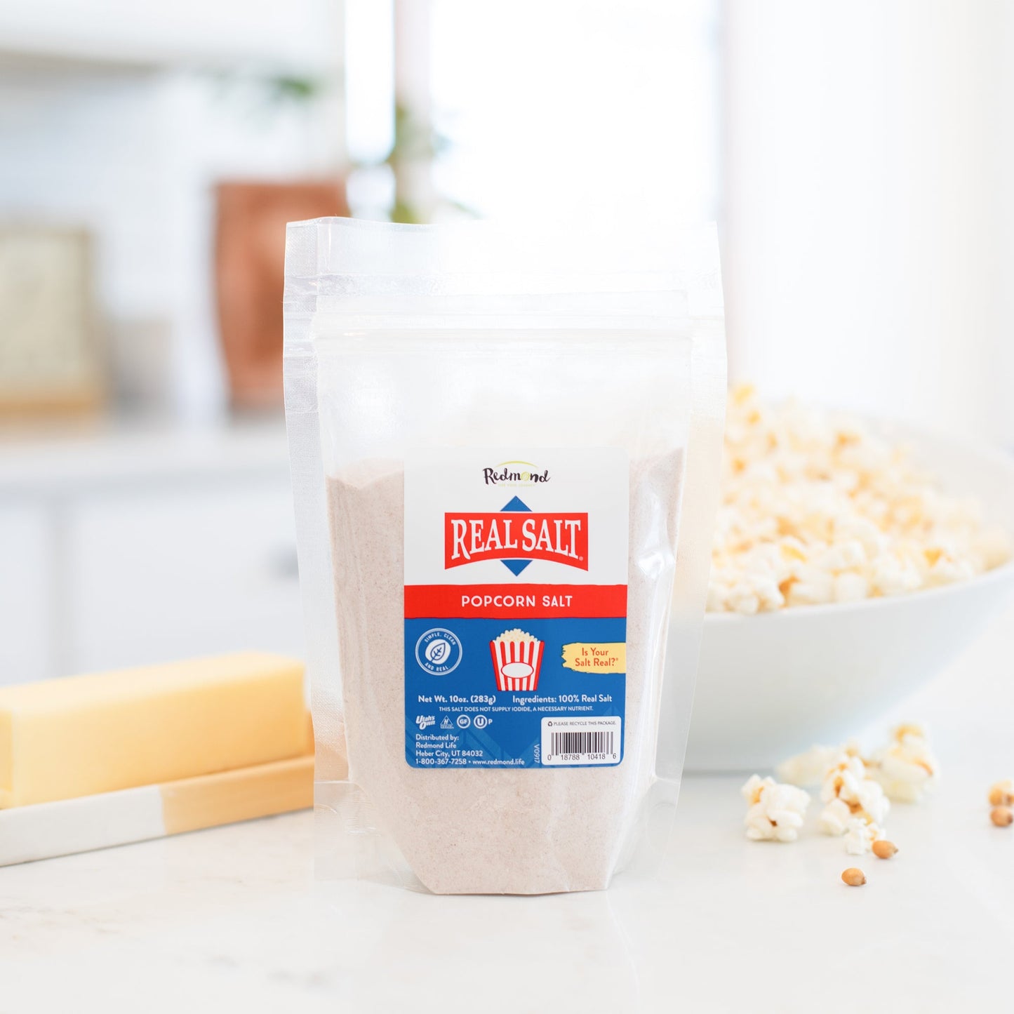 Real Salt Popcorn Salt Pouch