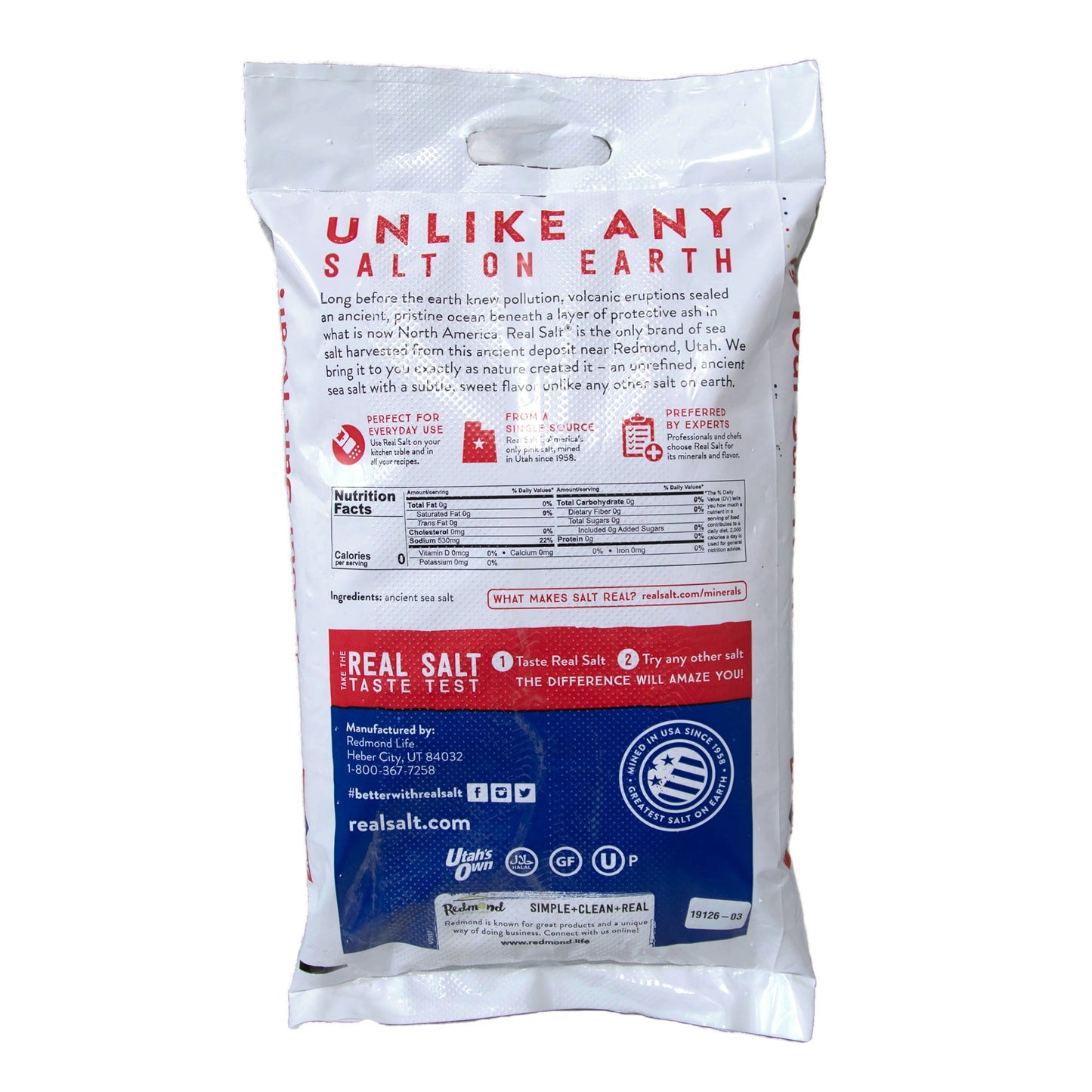 Real Salt Powder 25 lb Bag