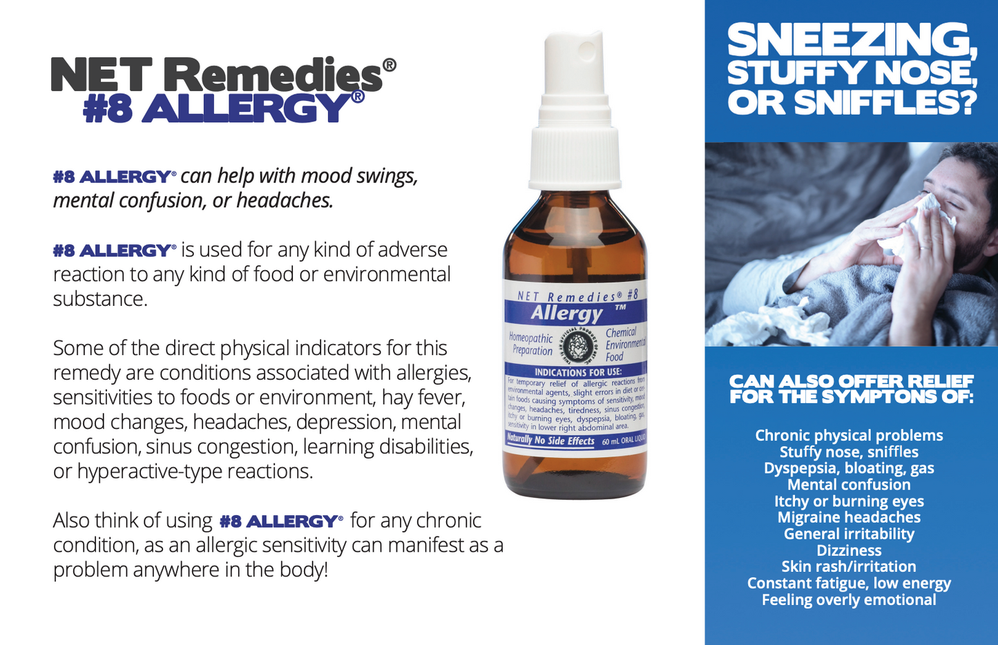 #8 Allergy Homeopathic Spray