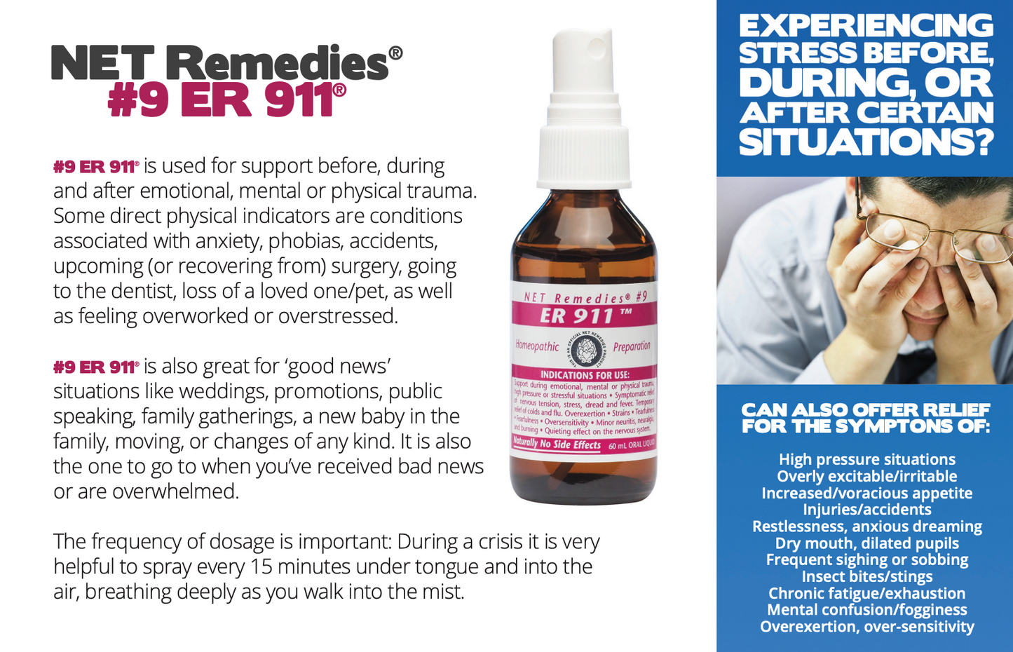 #9 ER 911 Homeopathic Spray