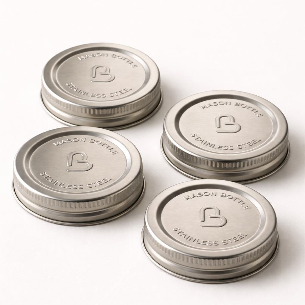 Stainless Steel Storage Lids, 4 Pack