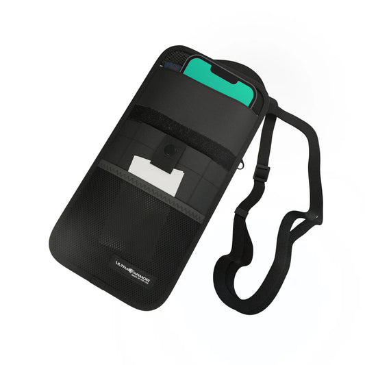 Ultra Armor ConcealShield Cell Phone Faraday Travel Bag – EMF + RFID Blocking Privacy Pouch
