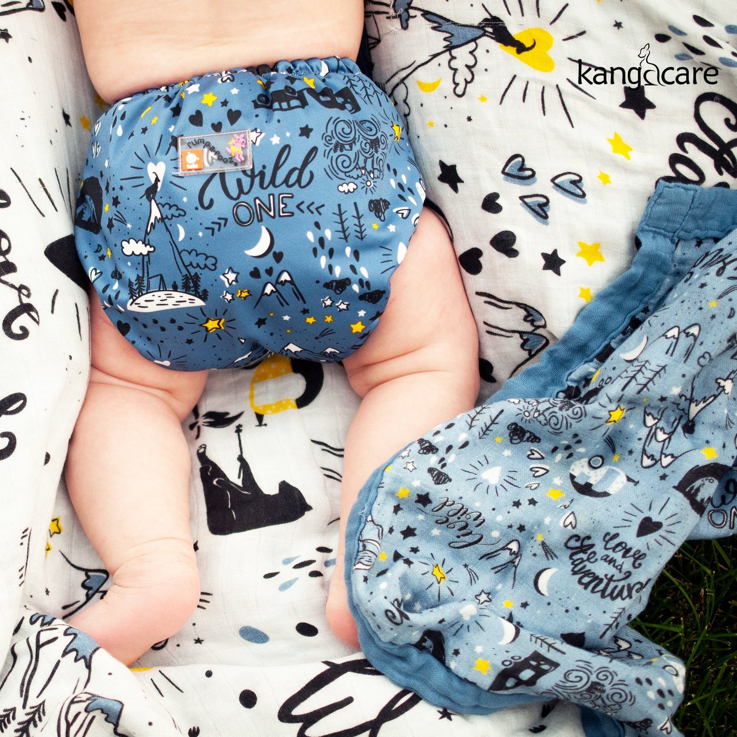 Rumparooz Stay Dry G3 One Size Pocket Cloth Diaper - Tula + Kanga Care :: Wander