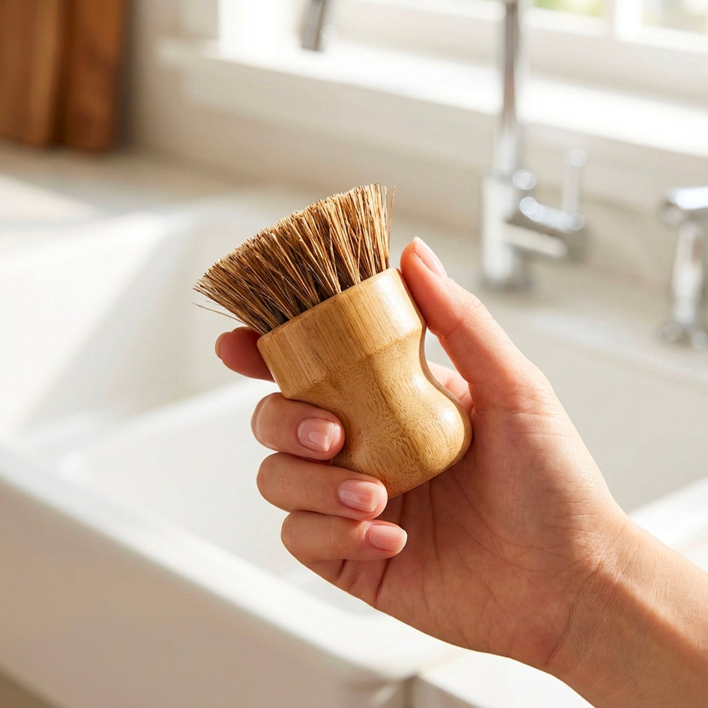 Bamboo Pot Scrubber