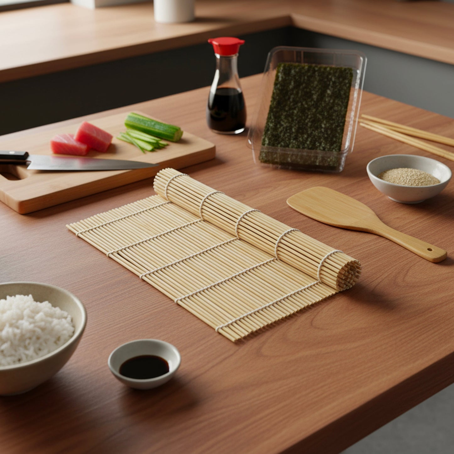 Bamboo Sushi Rolling Mat