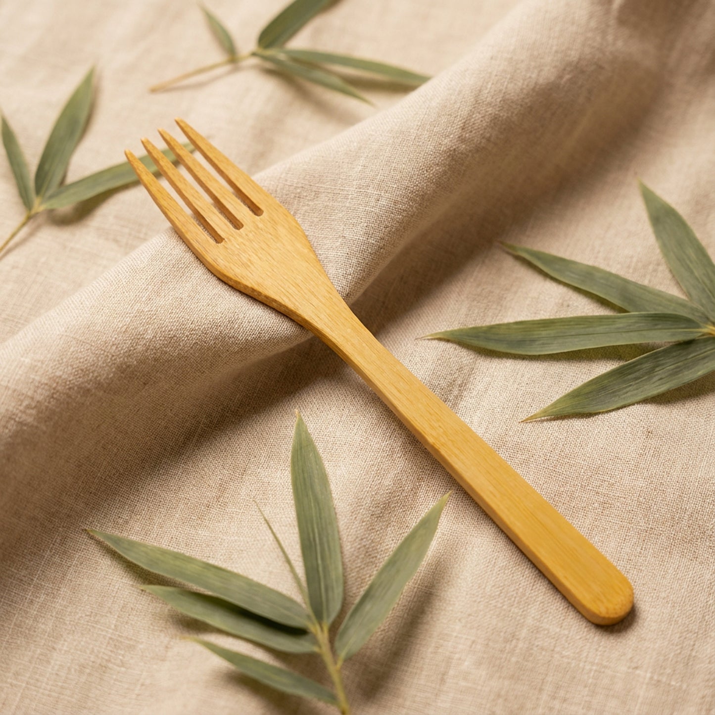 Bamboo Utensil — Fork, Knife, or Spoon