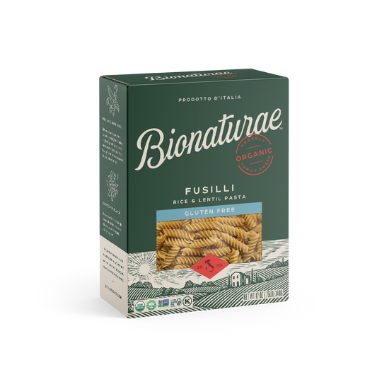 Organic Gluten Free Rice & Lentil Fusilli