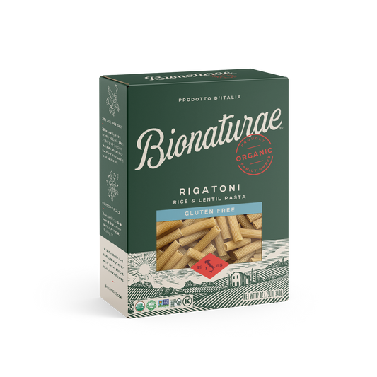 Organic Gluten Free Rice & Lentil Rigatoni