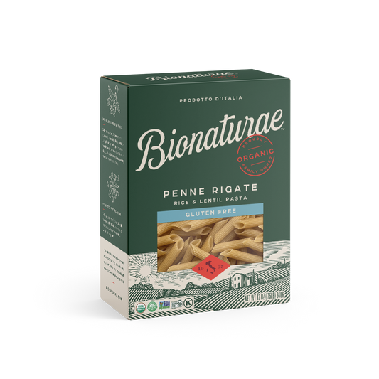 Organic Gluten Free Rice & Lentil Penne Rigate