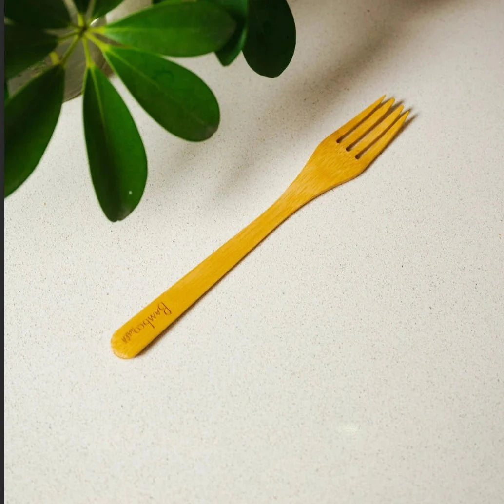 Bamboo Utensil — Fork, Knife, or Spoon
