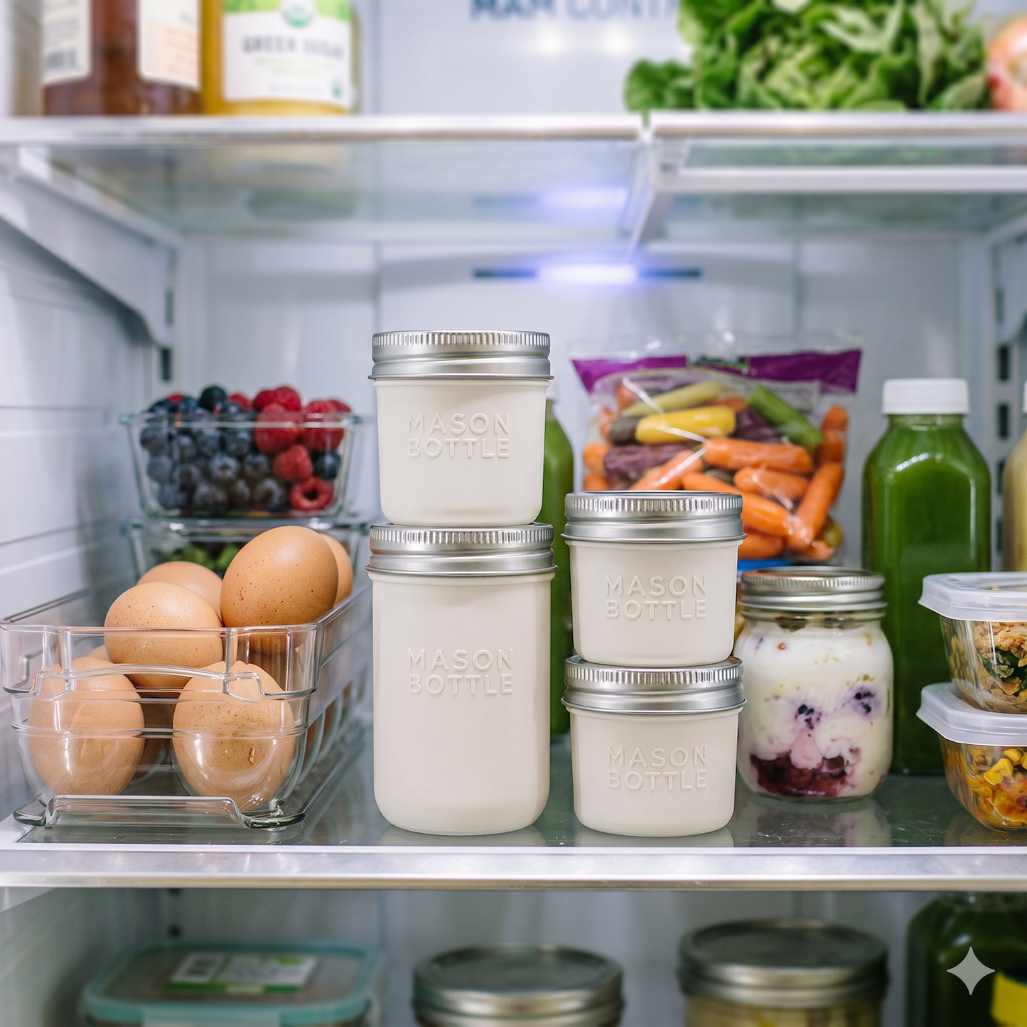 Stainless Steel Storage Lids, 4 Pack