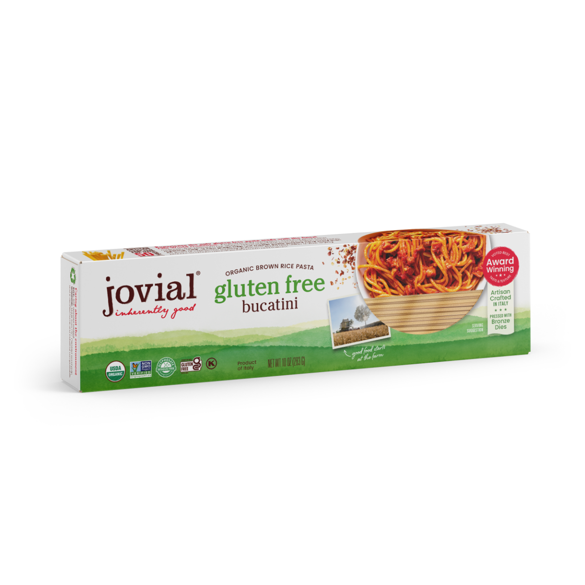 Organic Gluten Free Brown Rice Bucatini