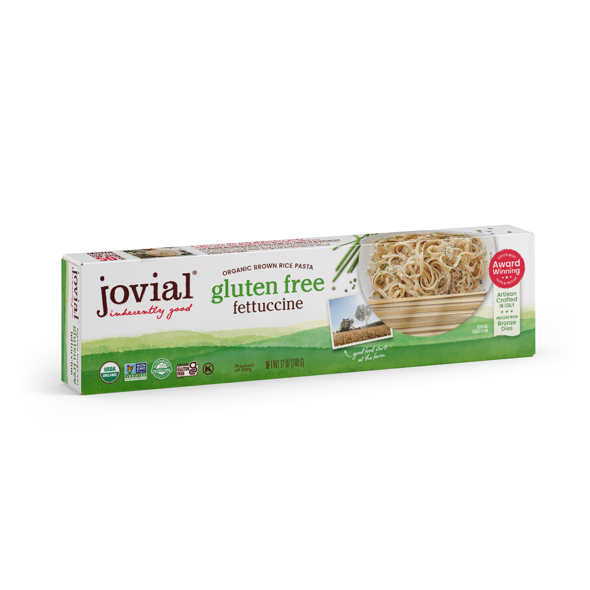 Organic Gluten Free Brown Rice Fettuccine