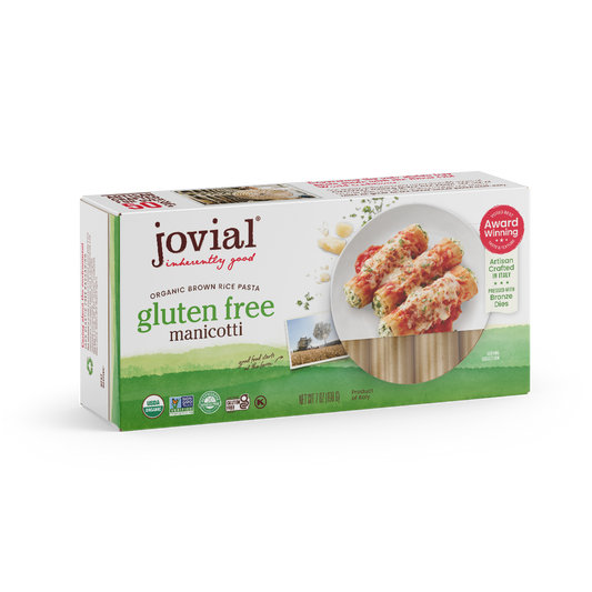 Organic Gluten Free Brown Rice Manicotti