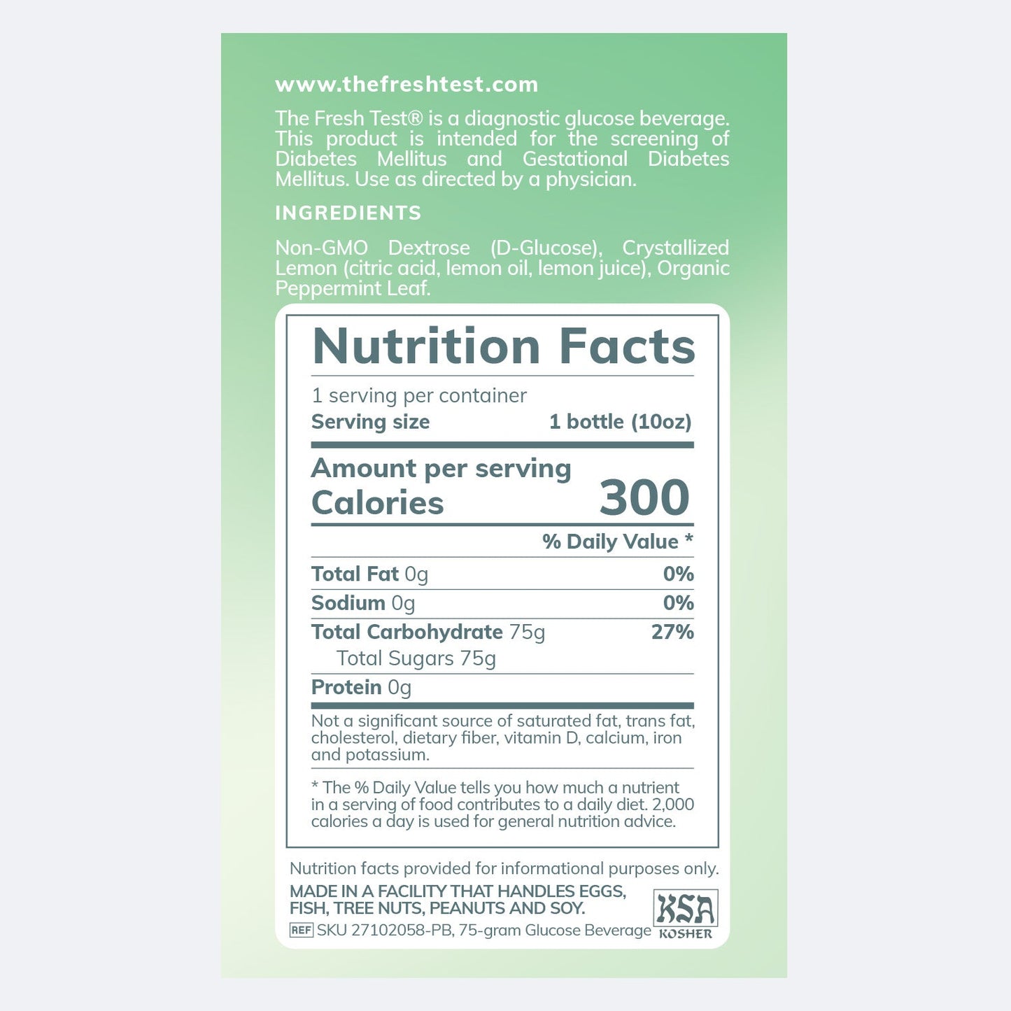 75g Glucose Bottle - Powder In A Bottle  [1 Serving]